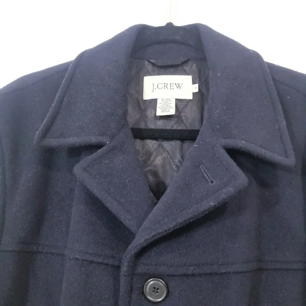 J. Crew Wool Blend Men Coat